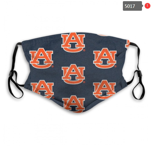 NCAA Auburn Tigers #9 Dust mask with filter->ncaa dust mask->Sports Accessory